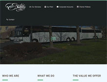Tablet Screenshot of evtours.com